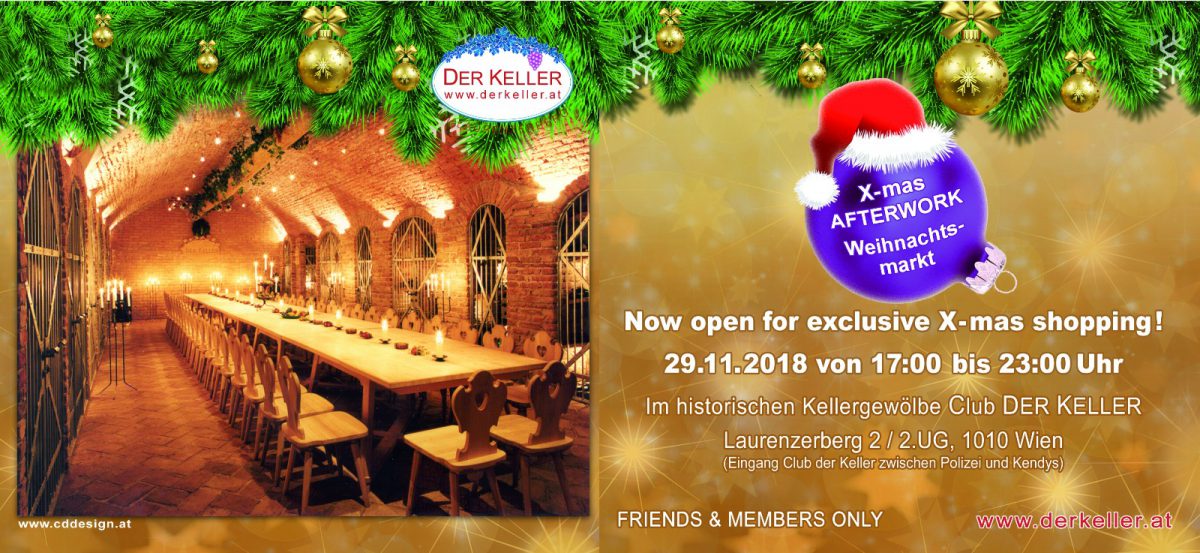XMas Shopping im "Keller"