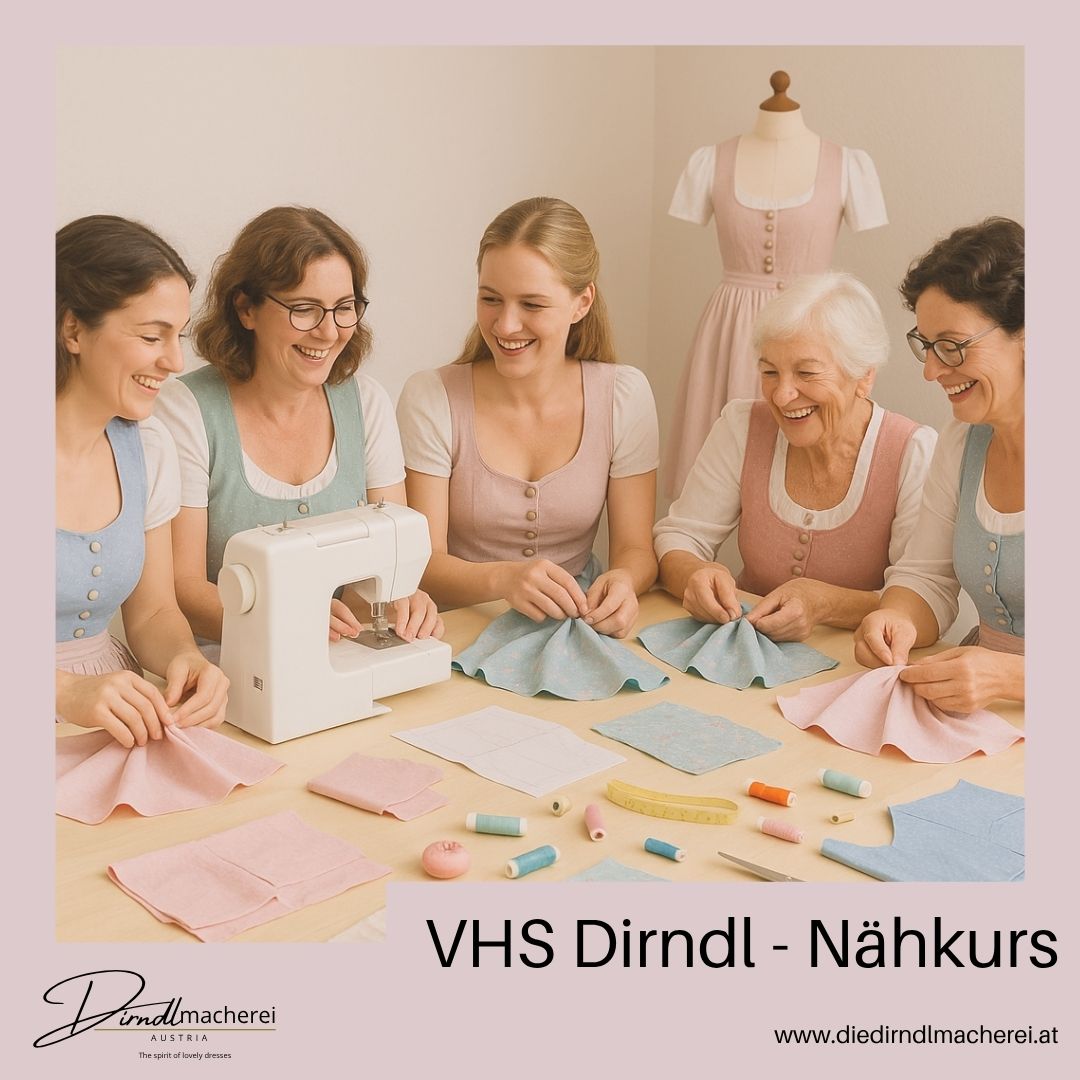 Dirndlnähkurs VHS Groß-Enzersdorf, ab Februar 2026