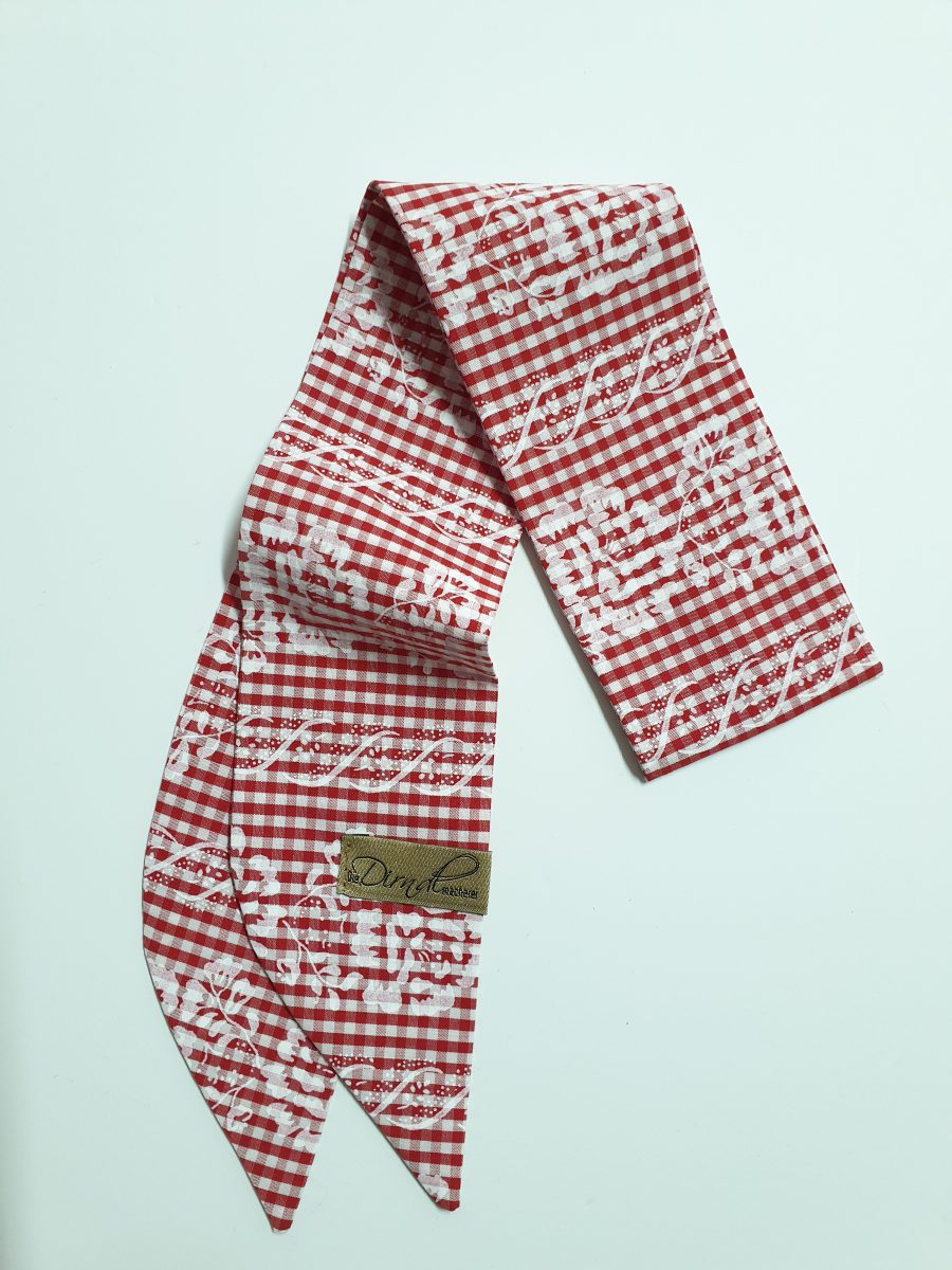 Halstuch "Toni" Karo, rot