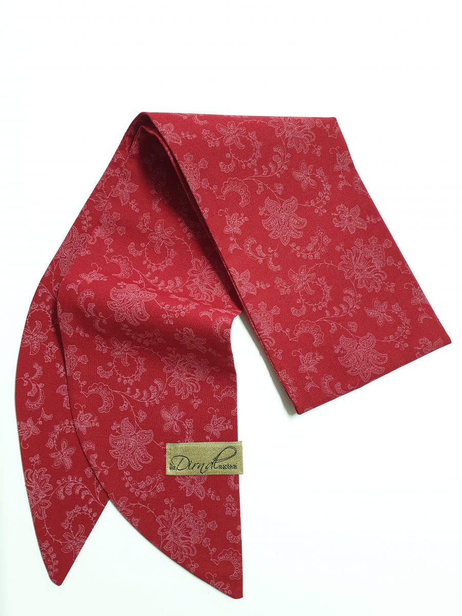 Halstuch "Toni" kirschrot