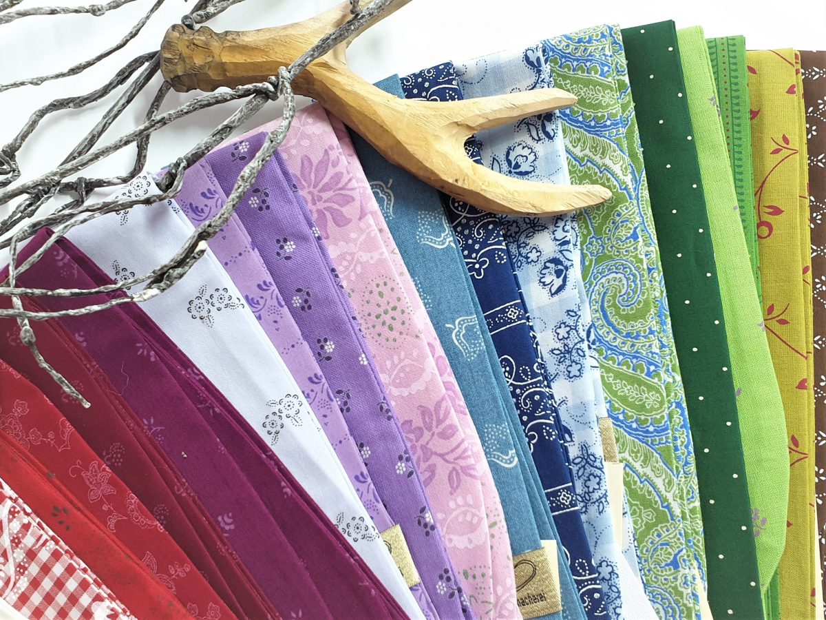 Halstuch "Toni" Karo, rot