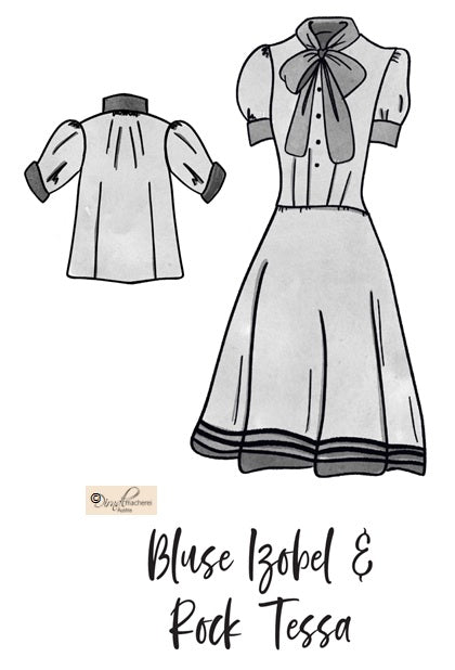 Bluse Schnittmuster "Isobel", Gr. 46