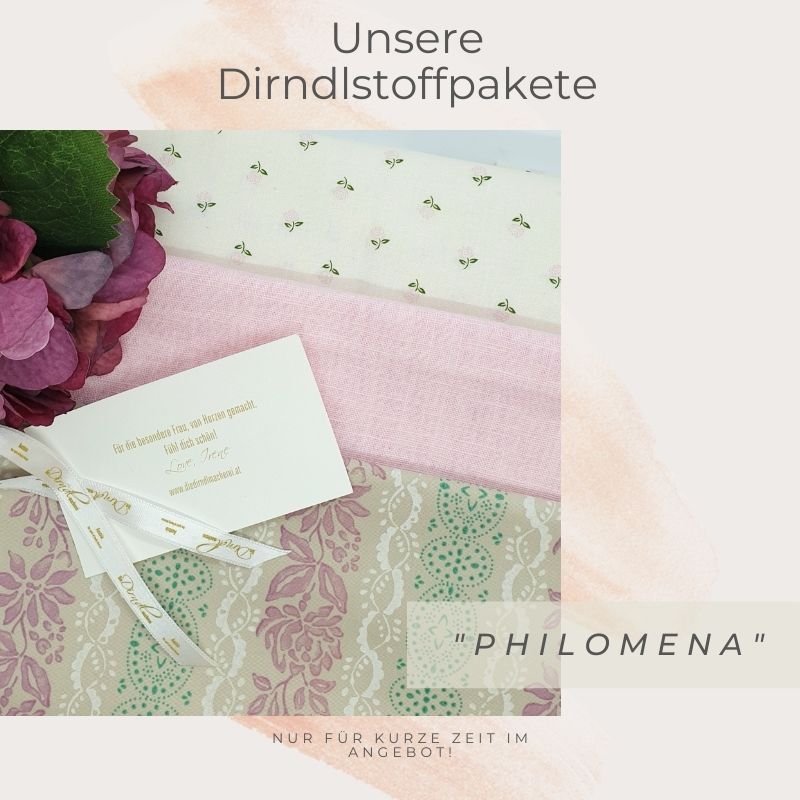 DIP 0015 Dirndlstoffpaket "Philomena"