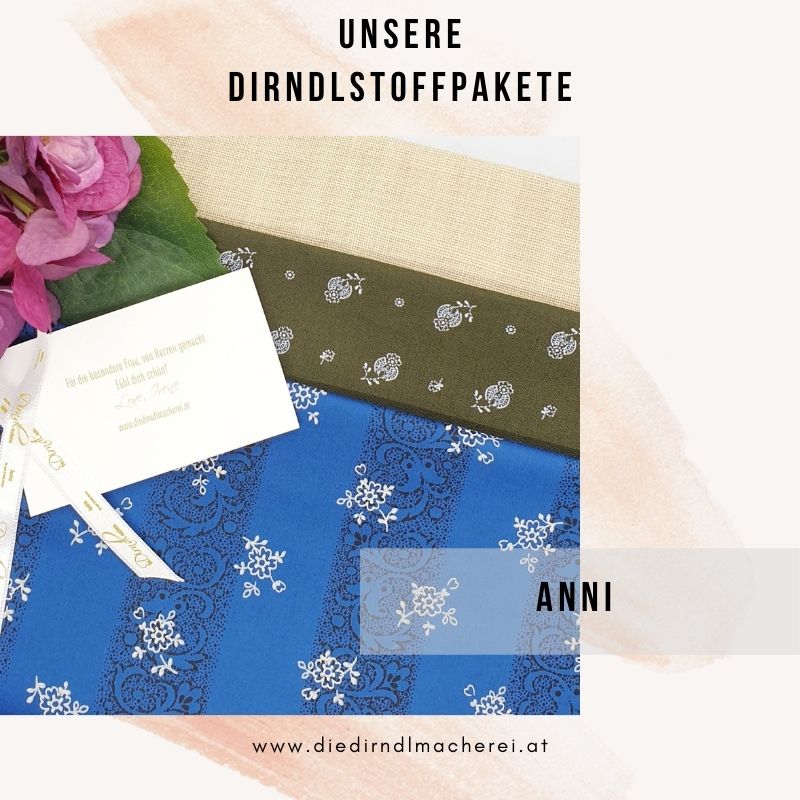 DIP 0018 Dirndlstoffpaket "Anni"
