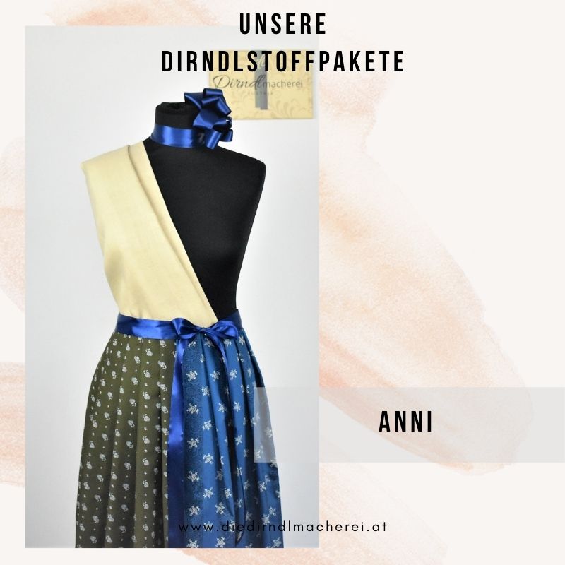 DIP 0018 Dirndlstoffpaket "Anni"