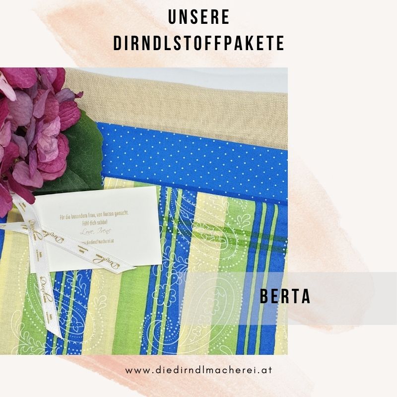DIP 0016 Dirndlstoffpaket "Berta"
