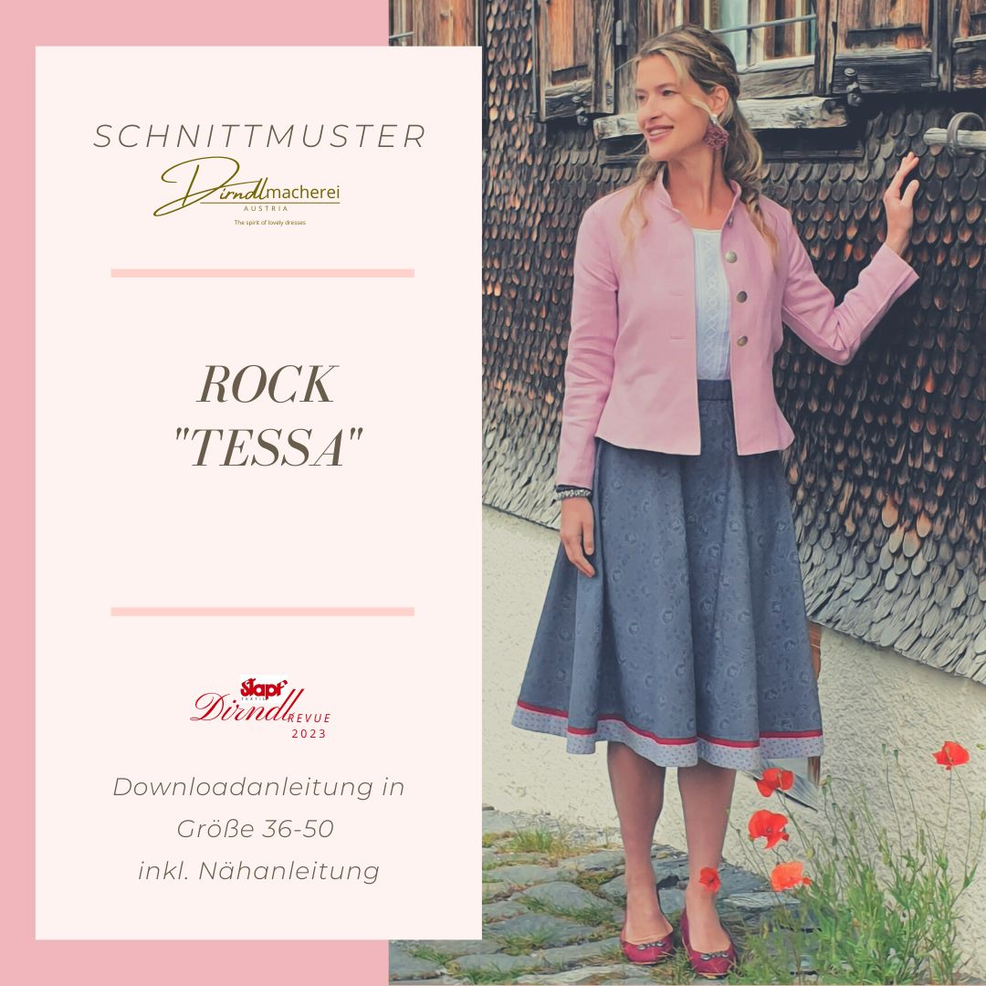 Rock Schnittmuster "Tessa", Gr. 36-50