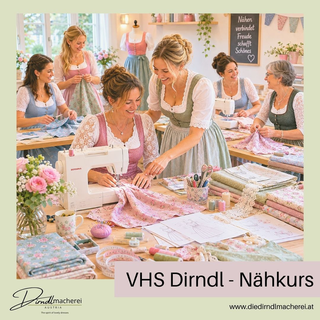 Dirndlnähkurs VHS Groß-Enzersdorf, ab September 2026